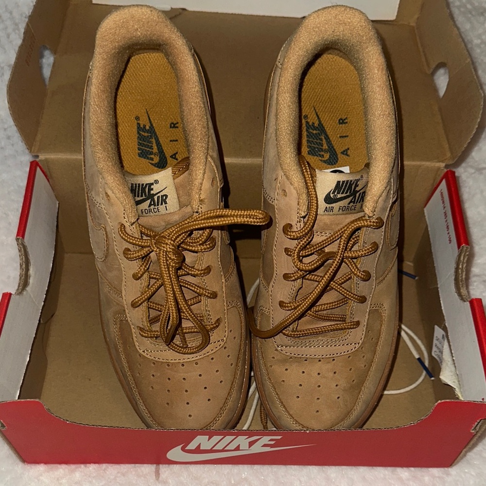 Nike Air Force 1 Brown Sneakers
